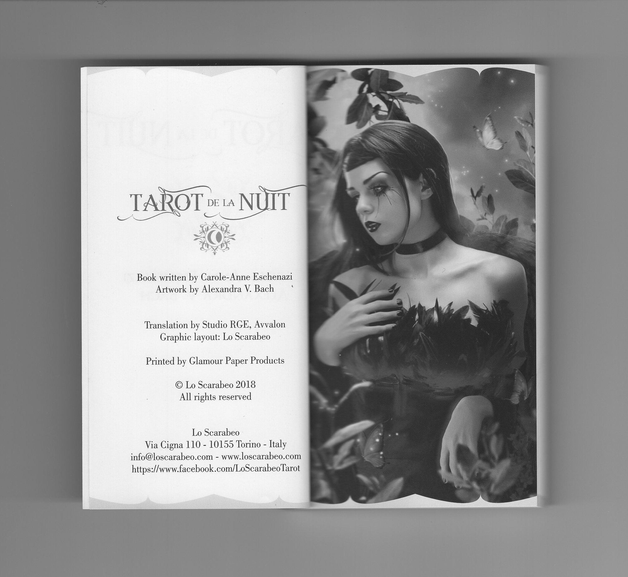 Tarot de la Nuit. Таро Ночи %% Иллюстрация 5