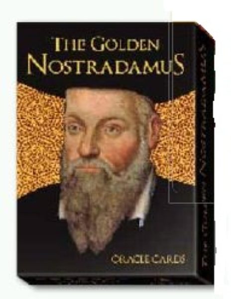 The Golden Nostradamus oracle. Золотой Оракул Нострадамуса %% обложка 1