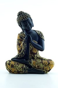 Будда сидячий черный