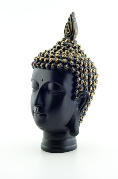 Статуэтка Голова Будды с золотой короной %% иллюстрация 2