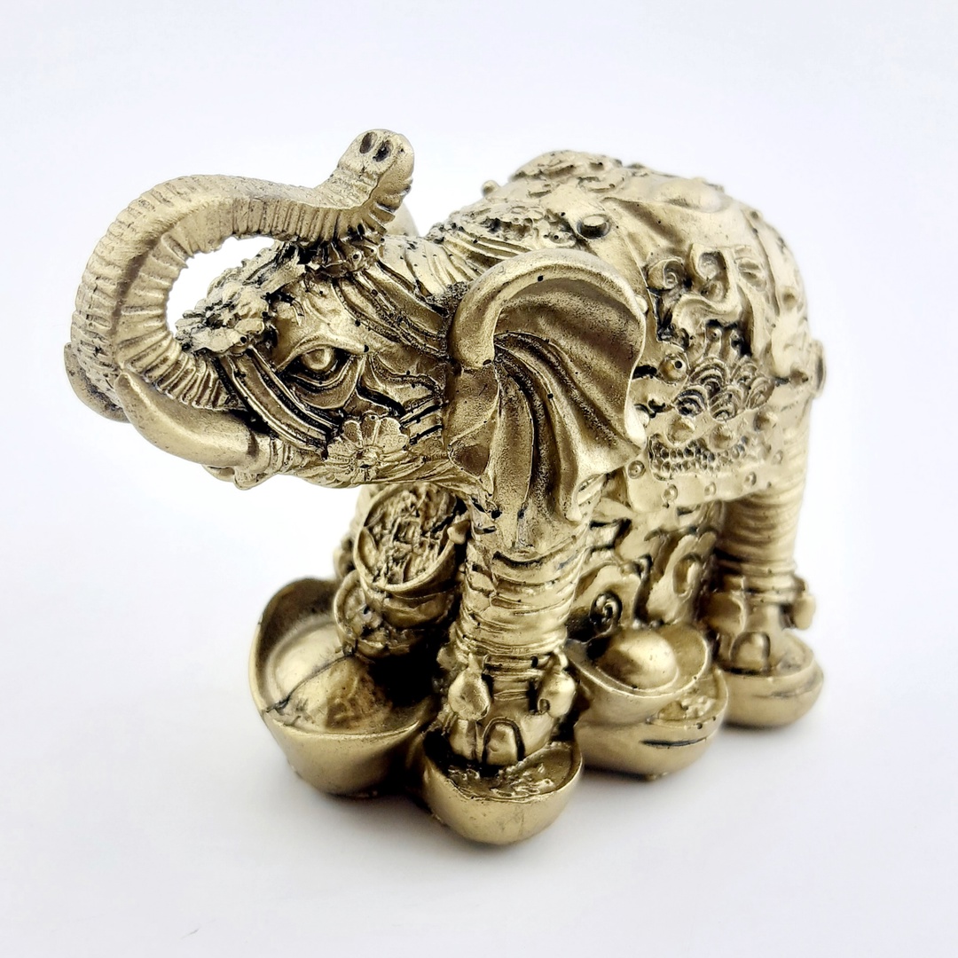 Фигурка Слон на монетах NS90B 