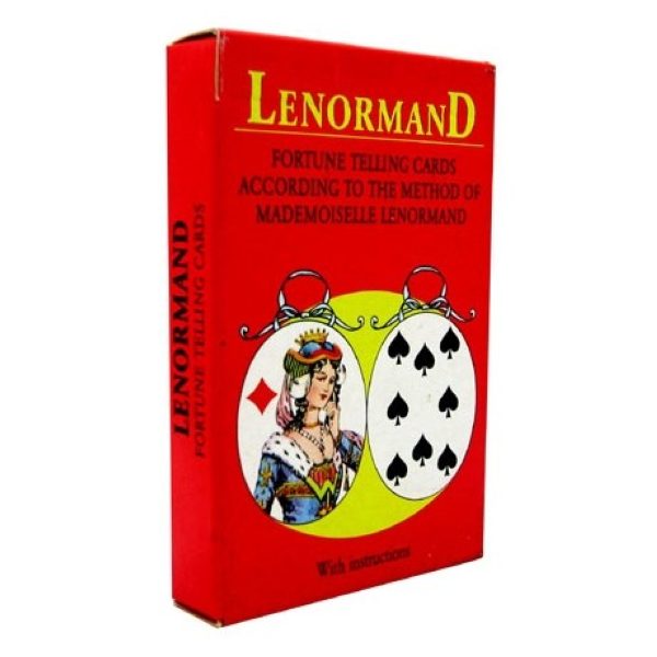 Lenormand Fortune Telling Cards Предсказательные карты мадемуазель Ленорман %% Обложка