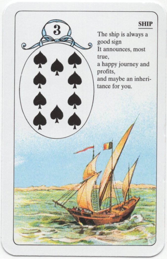 Lenormand Fortune Telling Cards Предсказательные карты мадемуазель Ленорман %% Иллюстрация 11