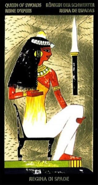 Nefertaris Tarots. Таро Нефертари %% карта 16