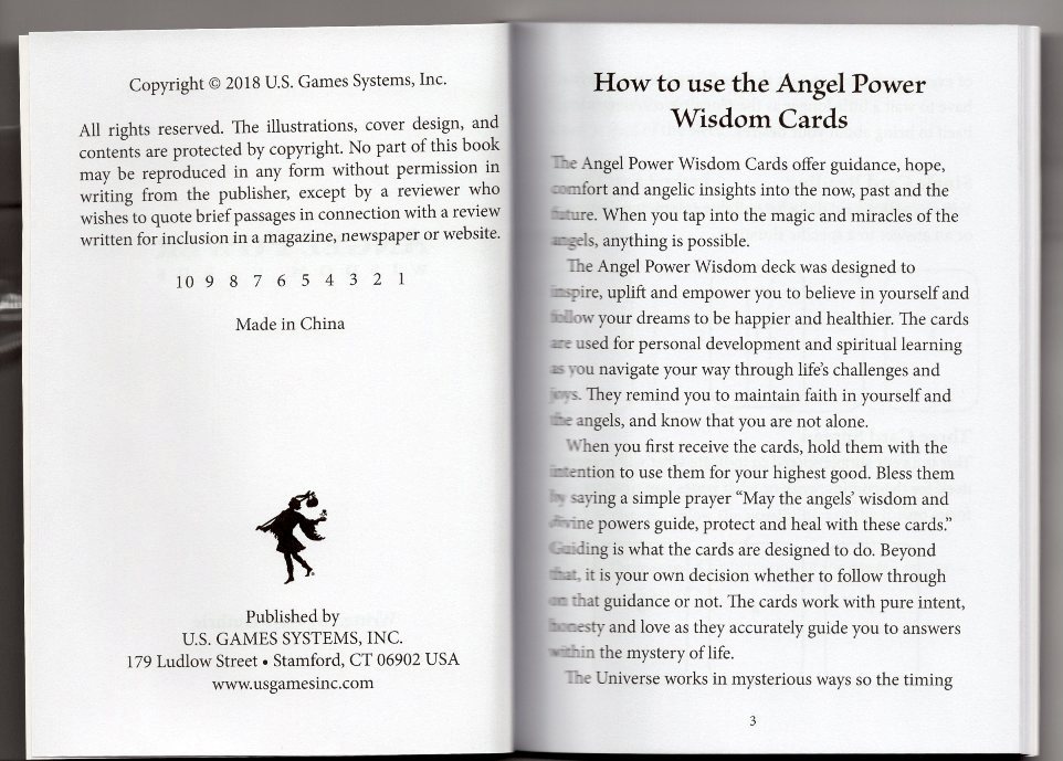 Angel Power Wisdom Cards. Силы Ангелов Карты Мудрости %% Иллюстрация 7