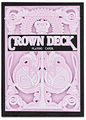 Игральные карты The Crown Deck (розовые) - The Blue Crown %% обложка