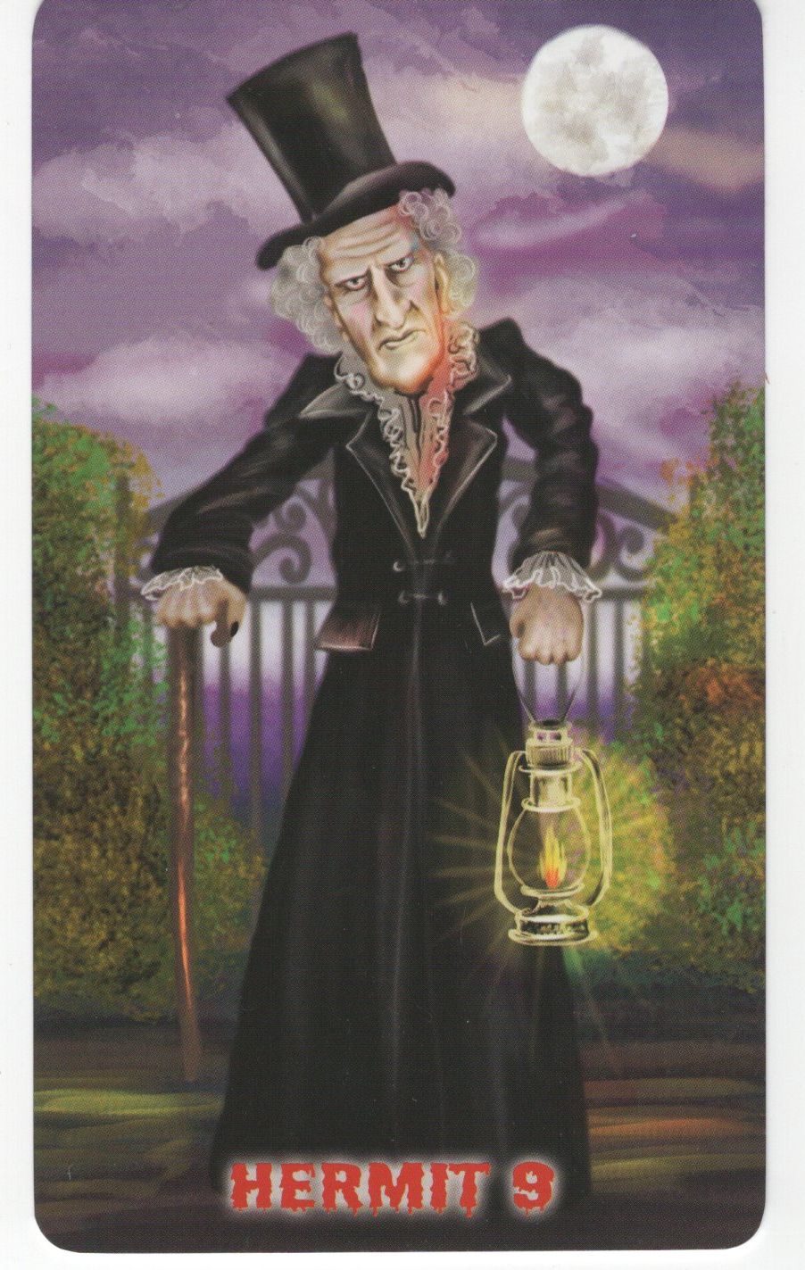Halloween Magick Tarot. Таро Магия Хэллоуина %% карта 1