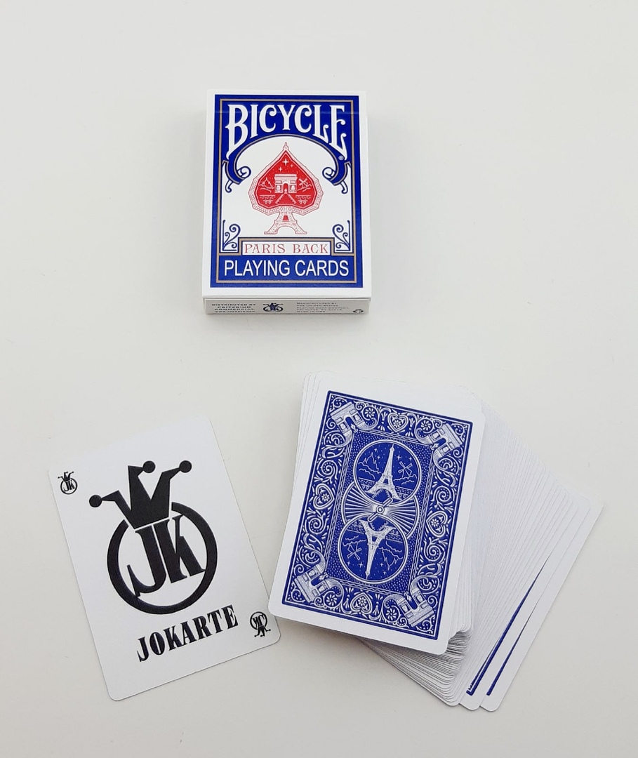 Карты Bicycle Paris Back (Синие) Ограниченная серия - JOKARTE %% Иллюстрация 2