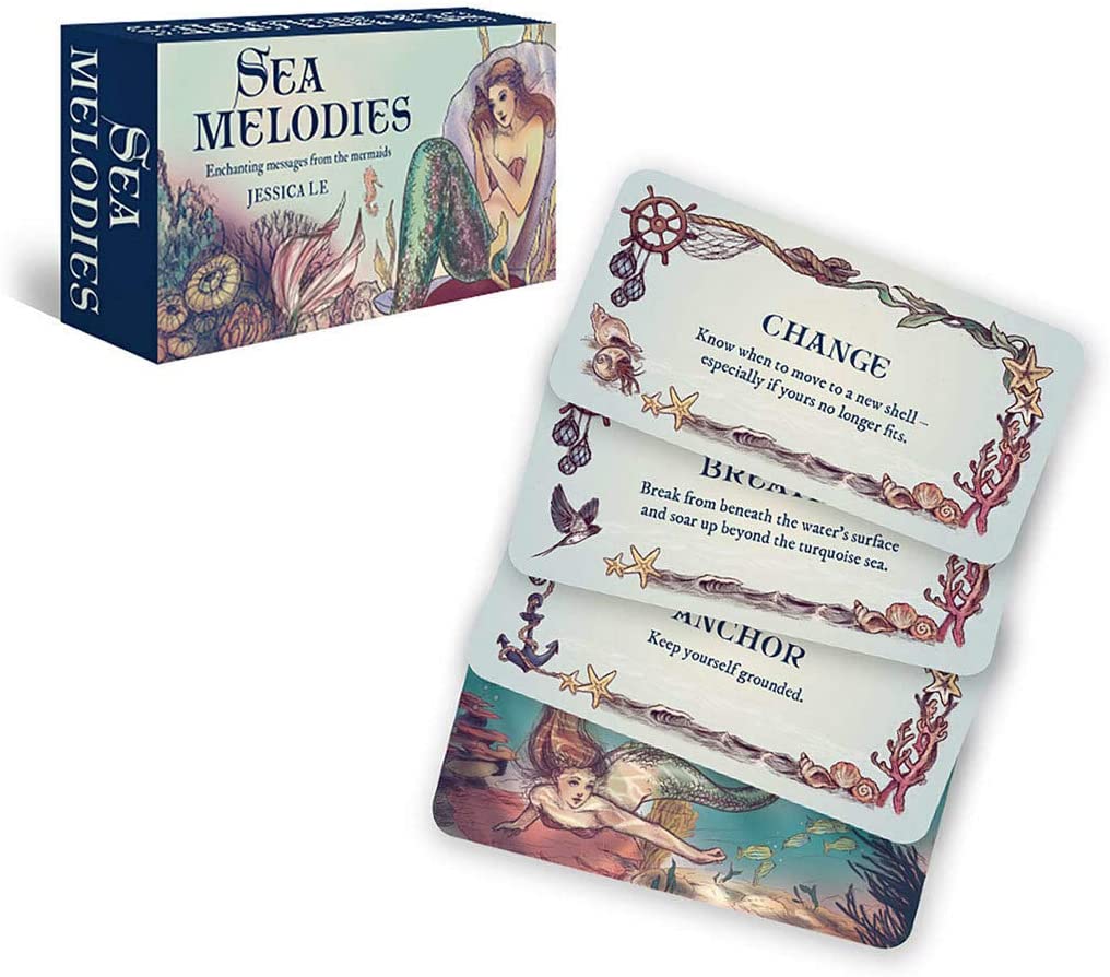 Inspirational Sea Melodies Cards Deck Карты Вдохновляющие Морские Мелодии %% Обложка