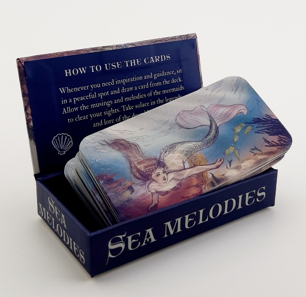 Inspirational Sea Melodies Cards Deck Карты Вдохновляющие Морские Мелодии %% Иллюстрация 8