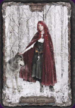 Таро Готика, Tarot Cards Gothica Отшельник