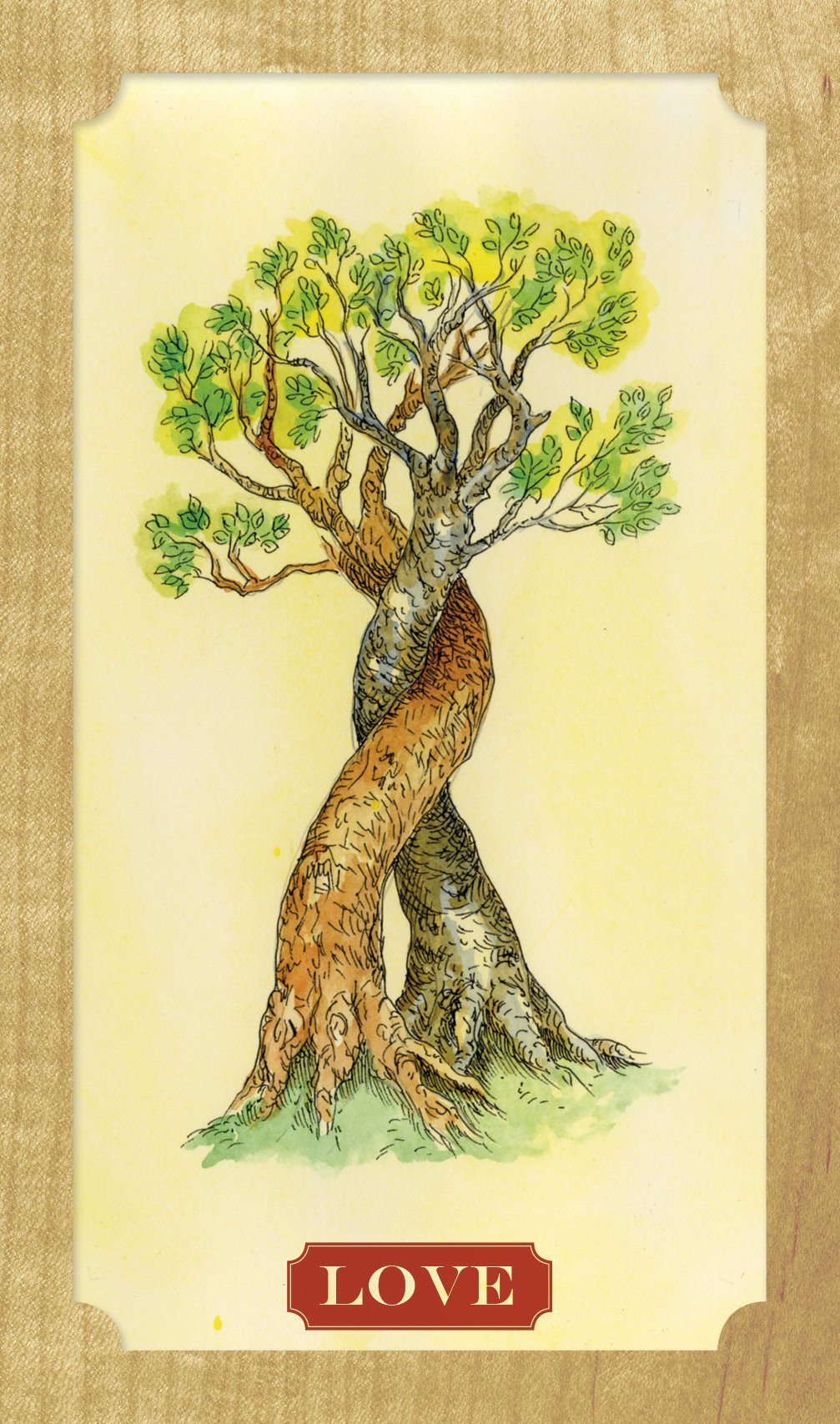 Карты таро дерево