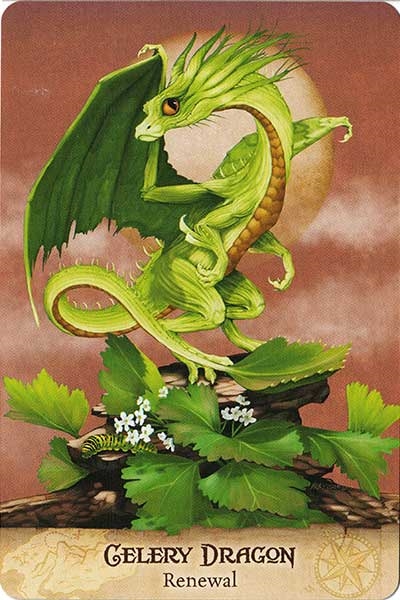 Таро Сад Драконов, Field Guide To garden Dragons Tarot Cards Deck %% Иллюстрация 1
