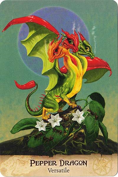 Таро Сад Драконов, Field Guide To garden Dragons Tarot Cards Deck %% Иллюстрация 6