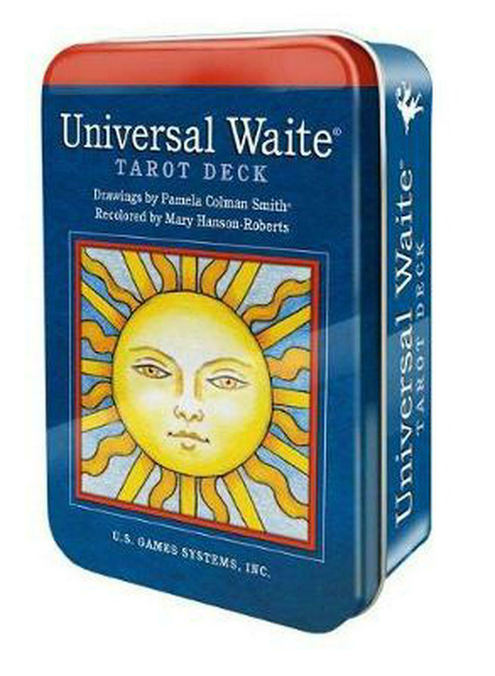 Universal Waite Tarot. Универсальное Таро Уэйта (в жестяной коробке) %% обложка