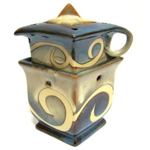 Аромалампа Чайник 12,5х11 см керамика