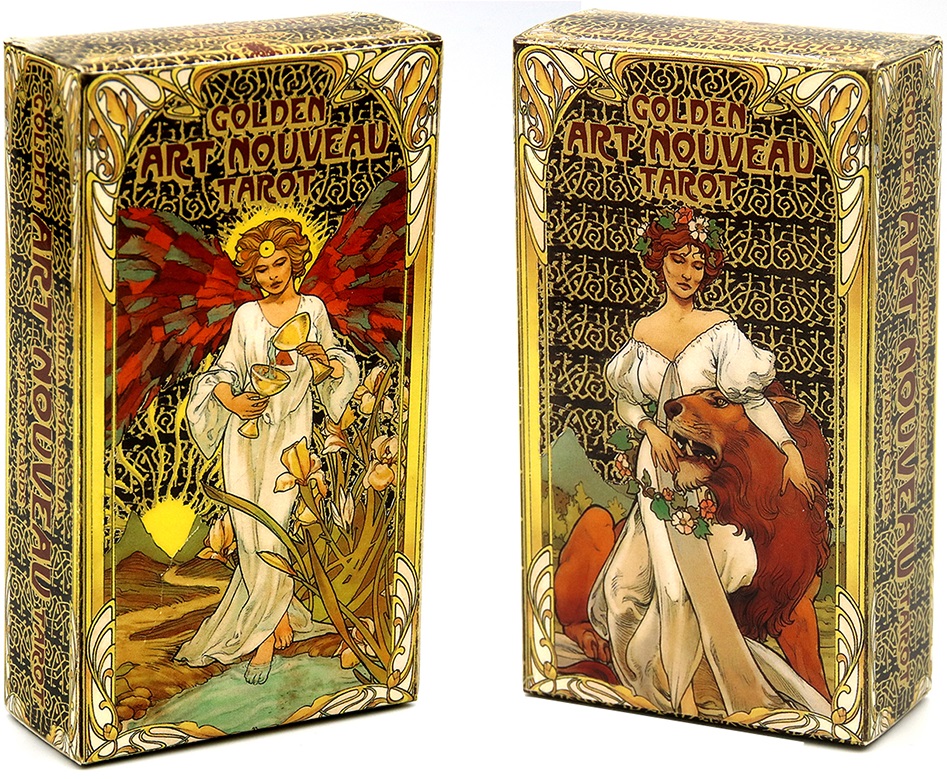 Golden Art Nouveau Tarot. Золотое Таро Арт-Нуво %% 