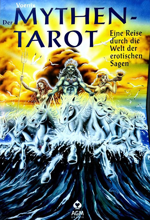 Der Mythen-Tarot. Таро Мифов (книга+карты на немецком языке) %% Обложка