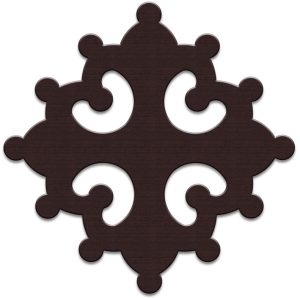 

Магнит Процветший крест