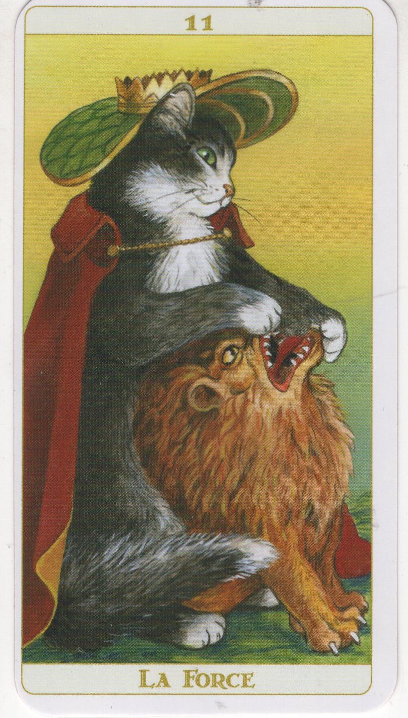 Таро кошек (Tarot des chats). Комплект: книга и карты %% карта 1