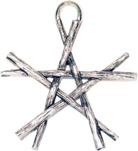 Магическая подвеска Pentagram of Wands (футляр)