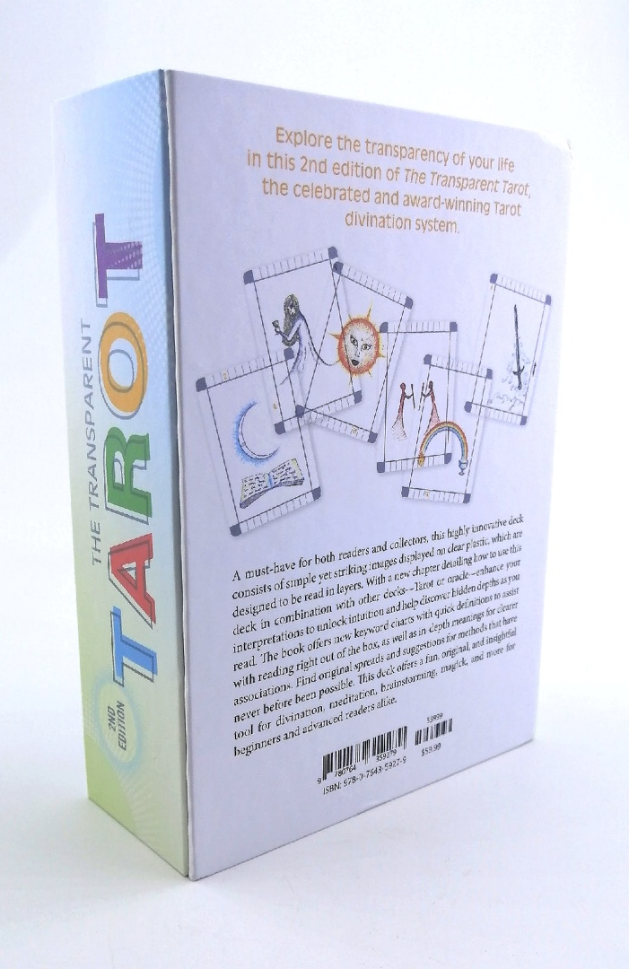 The Transparent Tarot. Прозрачное Таро (2-е издание, книга + карты пластиковые) %% изображение 2