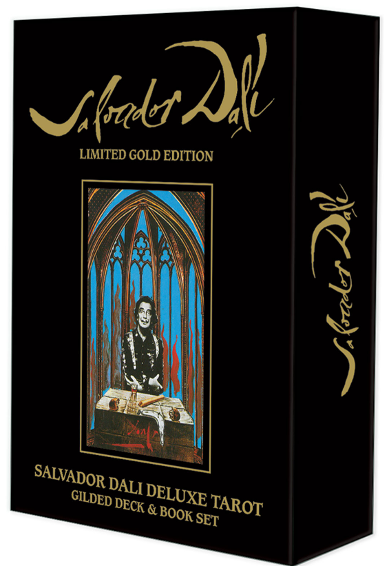 Salvador Dali tarot Gold Edition. Таро Сальвадора Дали (золотое издание) %% Обложка