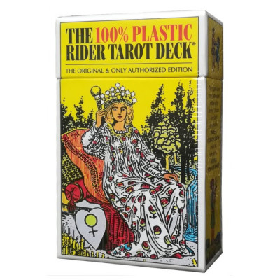 The 100% plastic Rider Tarot deck %% Обложка