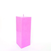 Свеча алтарная куб малый розовый %% 