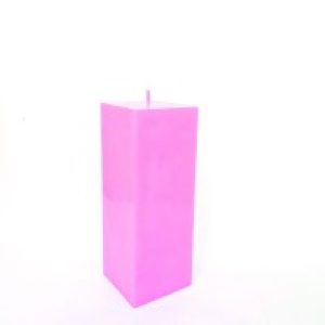 Свеча алтарная куб малый розовый