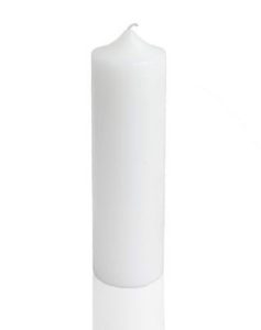 Свеча алтарная белый 8 см