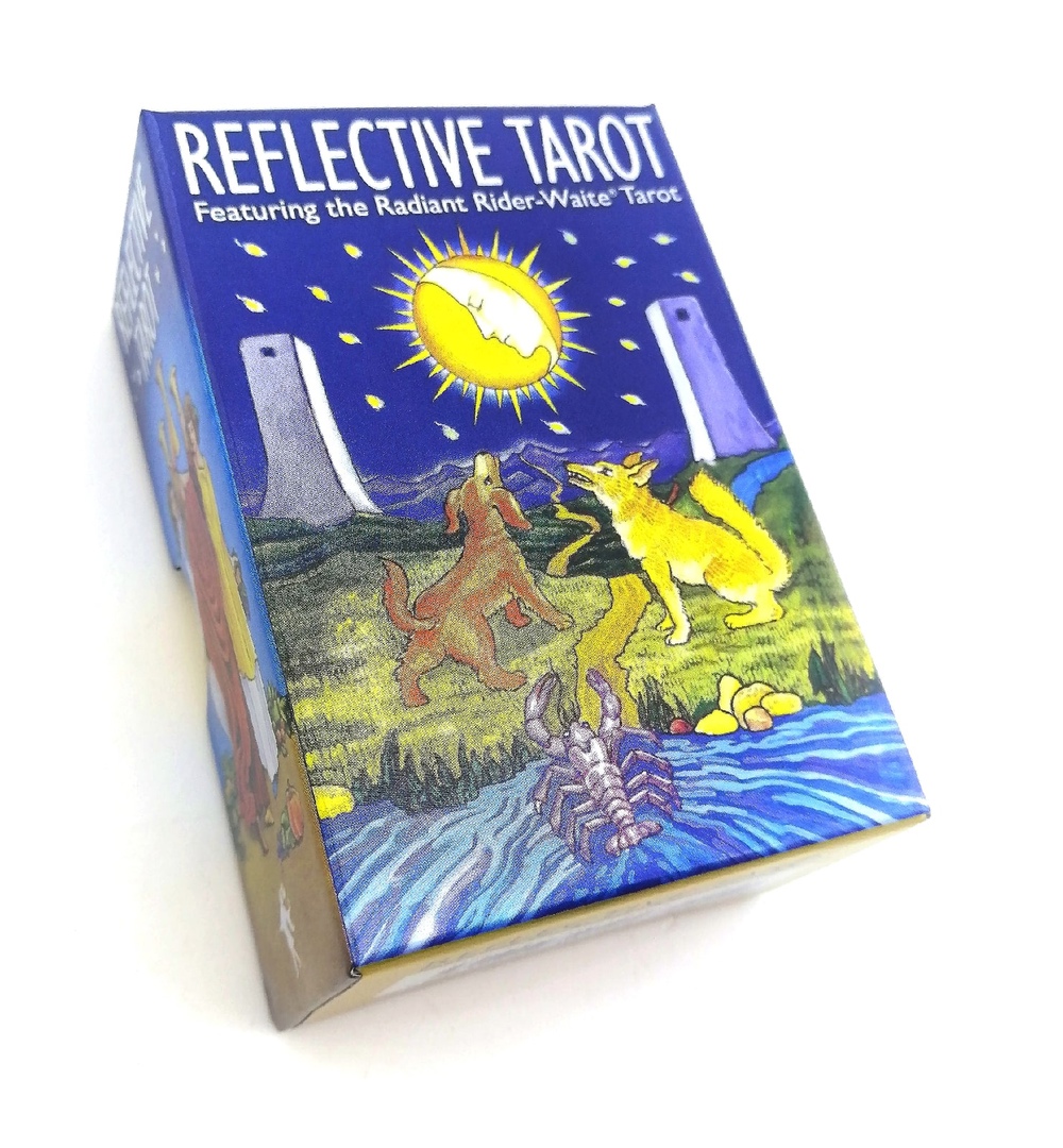 Reflective Tarot Featuring the Radiant Rider-Waite Tarot (Pocket Size).Таро Сияющего Всадника Уэйта %% изображение 2