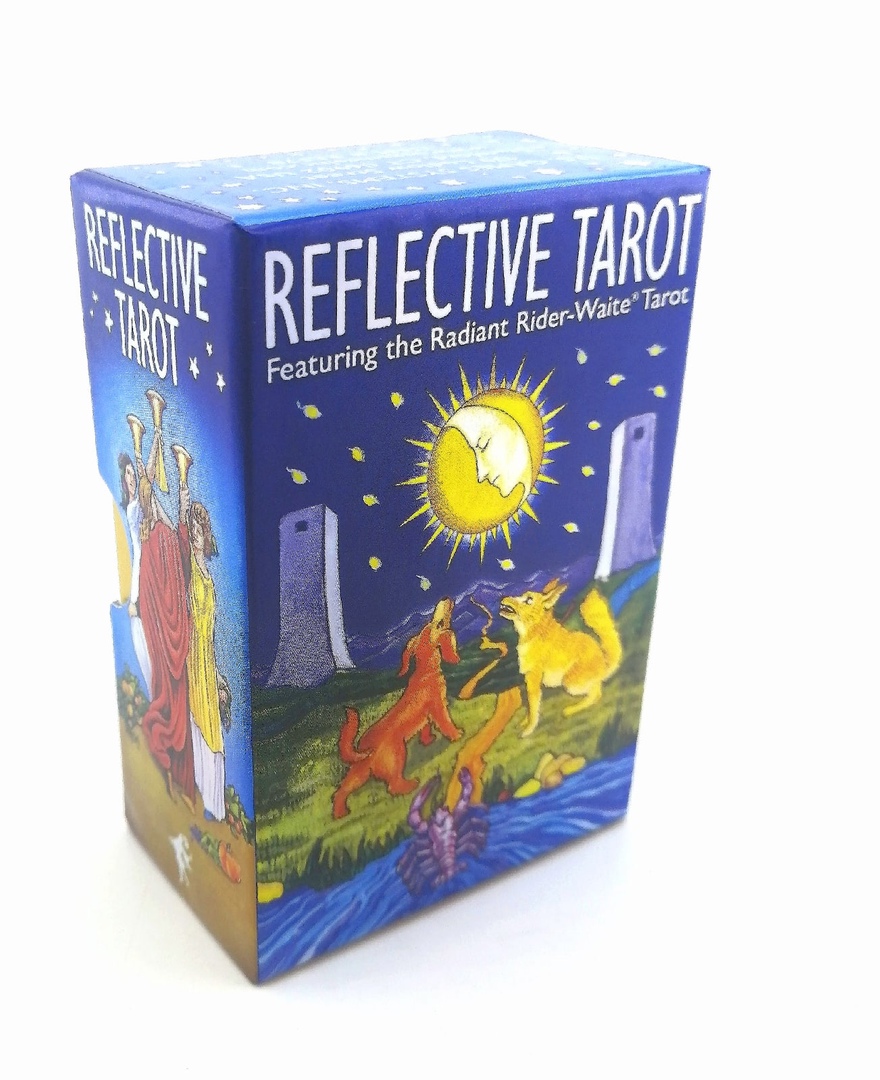 Reflective Tarot Featuring the Radiant Rider-Waite Tarot (Pocket Size).Таро Сияющего Всадника Уэйта %% изображение 4