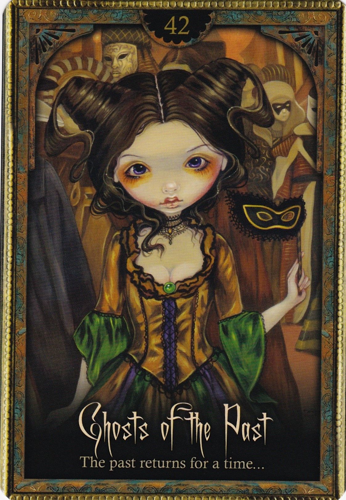 Oracle of Shadows and Light Оракул теней и света Карта 42