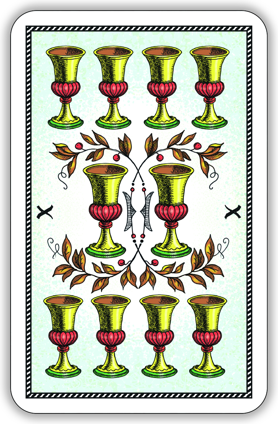 Гадальные карты Древнее швейцарское таро 1JJ Swiss Tarot (колода с инструкцией для гадания) %% 