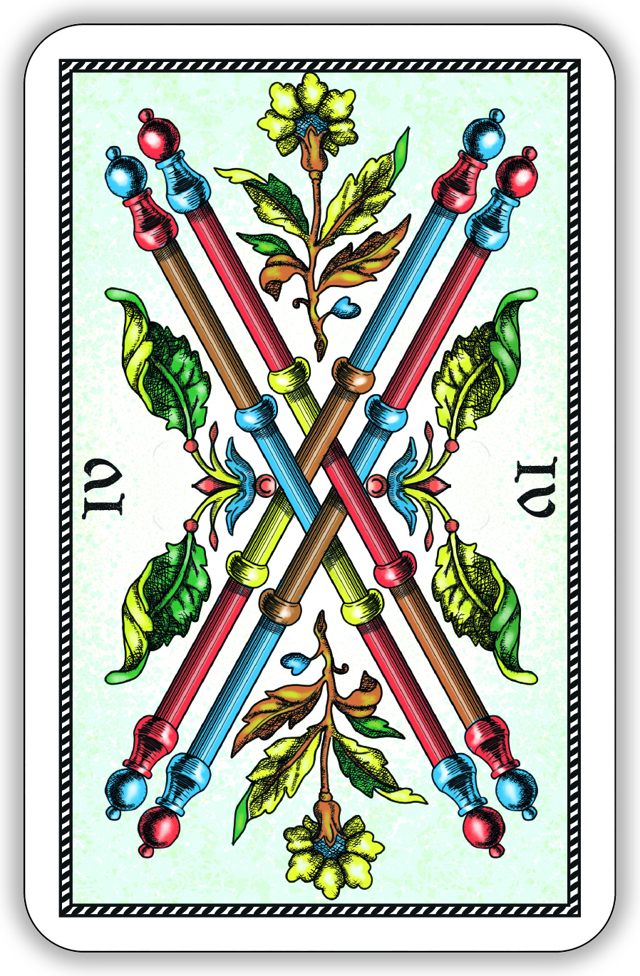 Гадальные карты Древнее швейцарское таро 1JJ Swiss Tarot (колода с инструкцией для гадания) %% 
