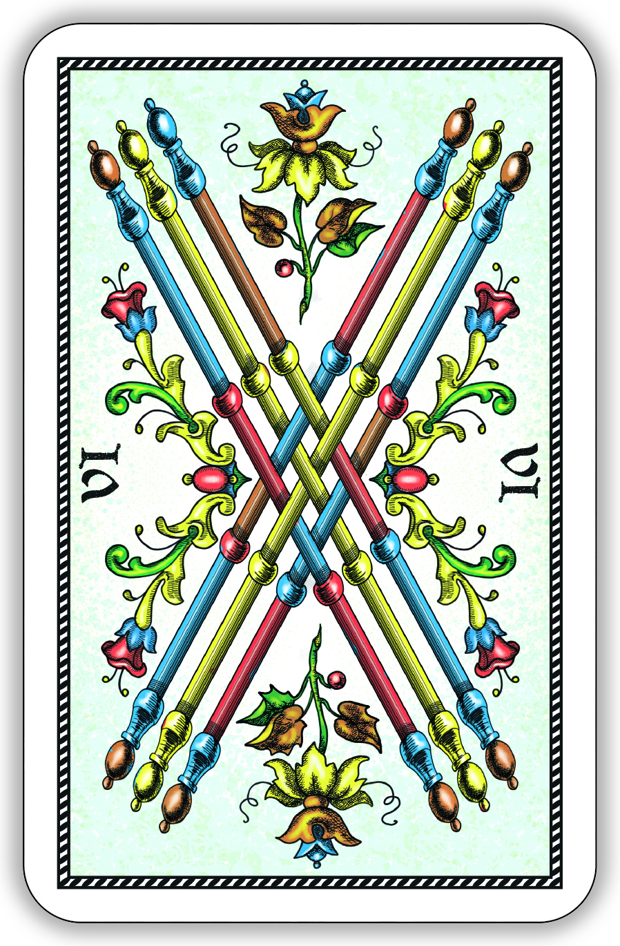 Гадальные карты Древнее швейцарское таро 1JJ Swiss Tarot (колода с инструкцией для гадания) %% 