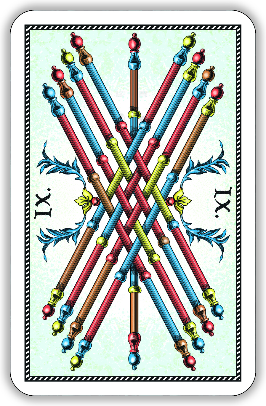 Гадальные карты Древнее швейцарское таро 1JJ Swiss Tarot (колода с инструкцией для гадания) %% 