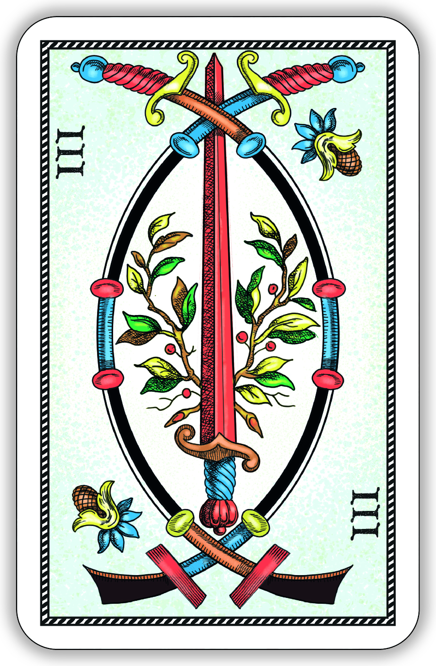 Гадальные карты Древнее швейцарское таро 1JJ Swiss Tarot (колода с инструкцией для гадания) %% 