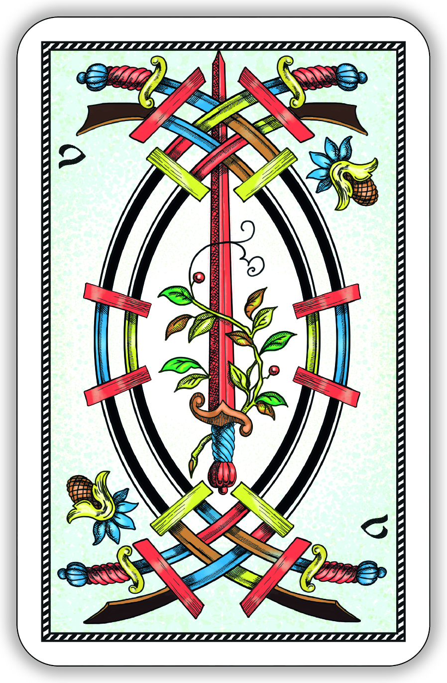 Гадальные карты Древнее швейцарское таро 1JJ Swiss Tarot (колода с инструкцией для гадания) %% 