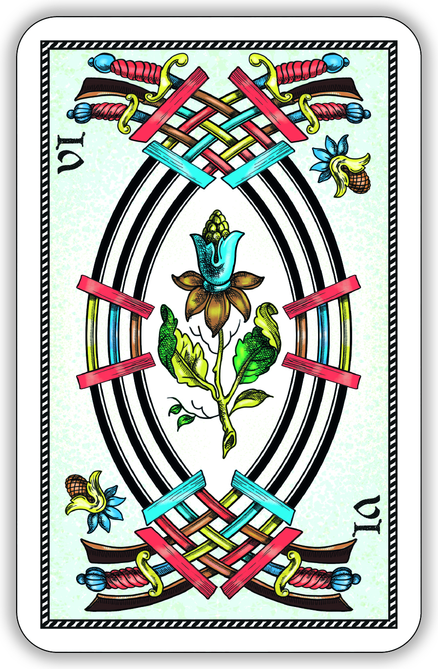 Гадальные карты Древнее швейцарское таро 1JJ Swiss Tarot (колода с инструкцией для гадания) %% 