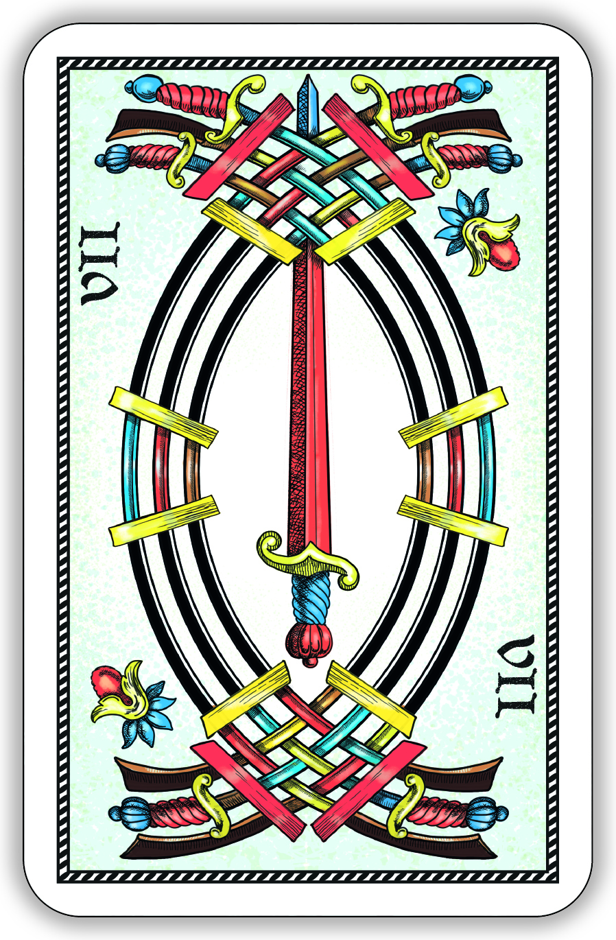 Гадальные карты Древнее швейцарское таро 1JJ Swiss Tarot (колода с инструкцией для гадания) %% 