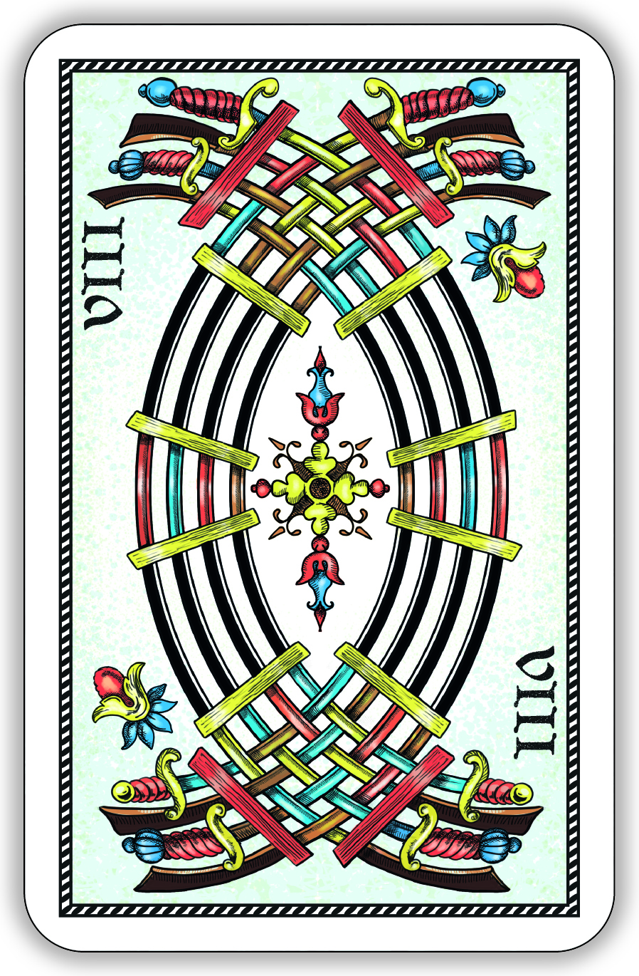 Гадальные карты Древнее швейцарское таро 1JJ Swiss Tarot (колода с инструкцией для гадания) %% 