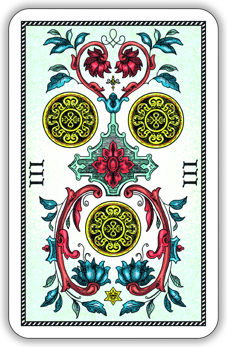 Гадальные карты Древнее швейцарское таро 1JJ Swiss Tarot (колода с инструкцией для гадания) %% 