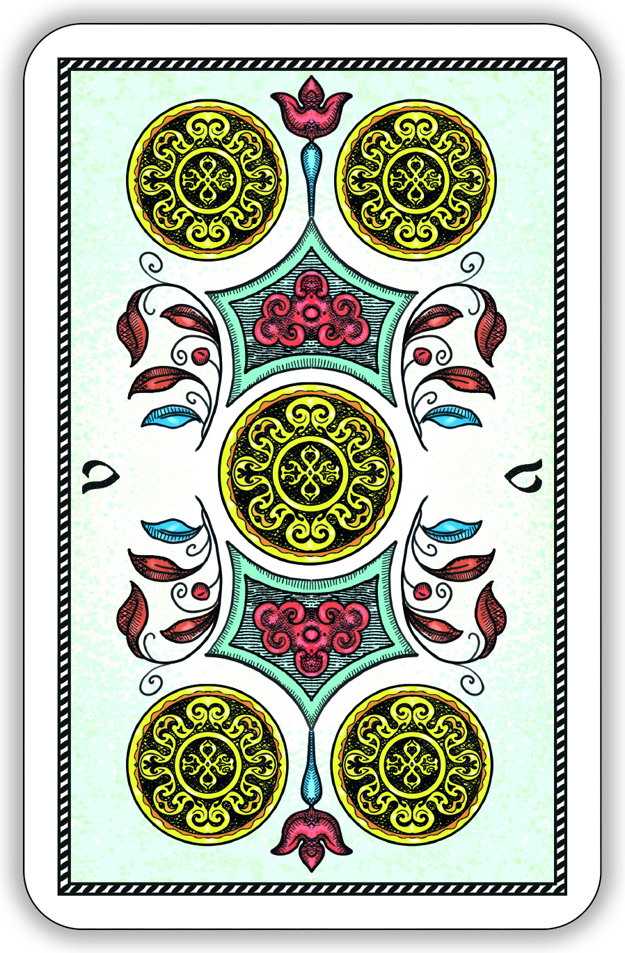 Гадальные карты Древнее швейцарское таро 1JJ Swiss Tarot (колода с инструкцией для гадания) %% 