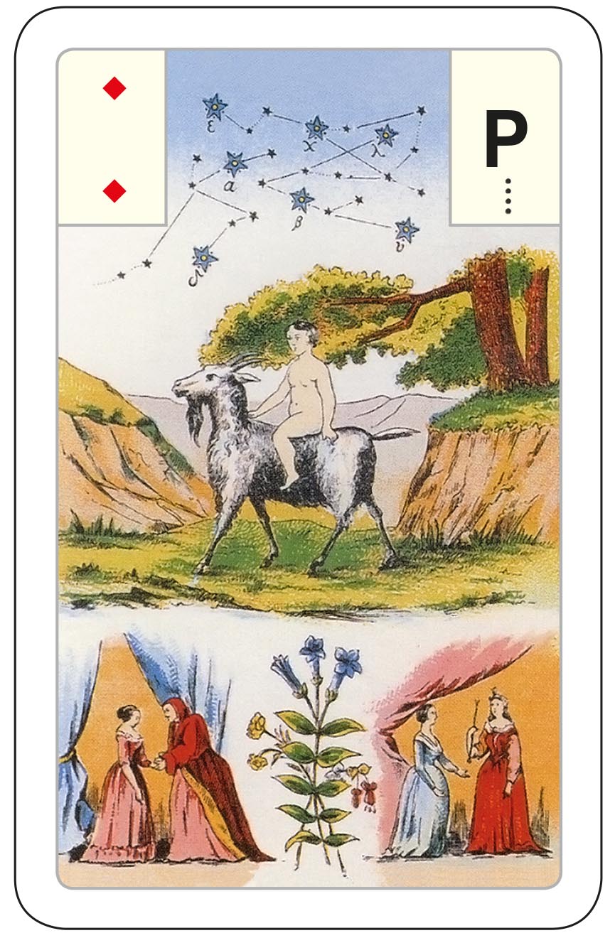 Астро-мифологическая Большая колода Ленорман для начинающих с книгой (гадальные 54 карты) %% 