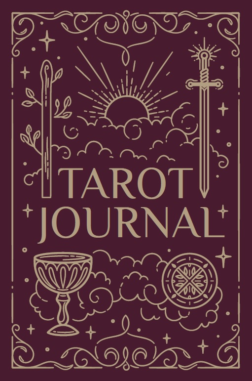 Tarot Journal Блокнот дневник тетрадь ежедневник таро для таролога на пружине %% 