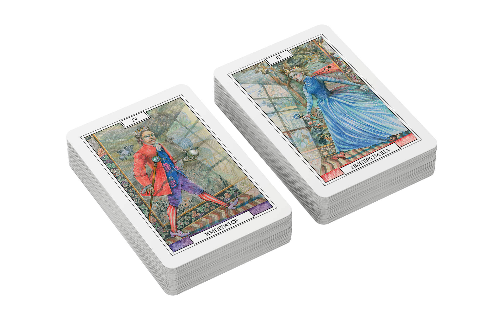 Гадальные карты Магическое Таро Универсума с книгой инструкцией для гадания %% 