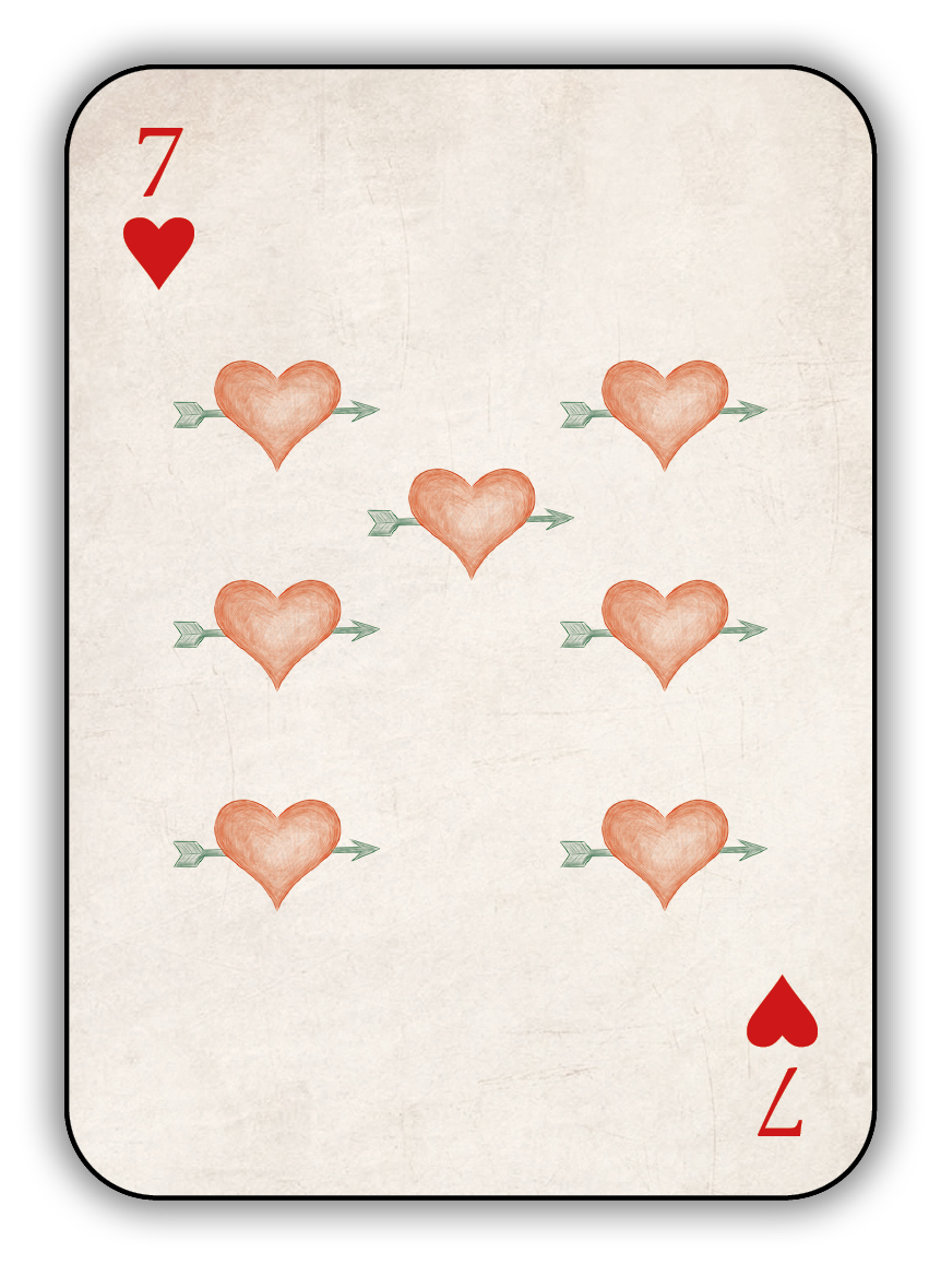 Шепот сердца игральные карты %% 